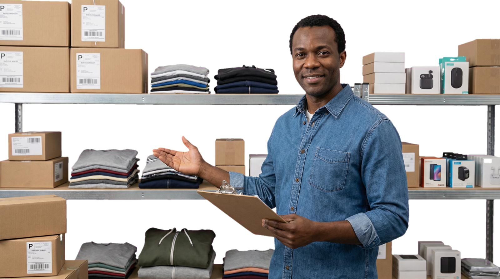 Supplier dashboard with inquiries from ready sellers