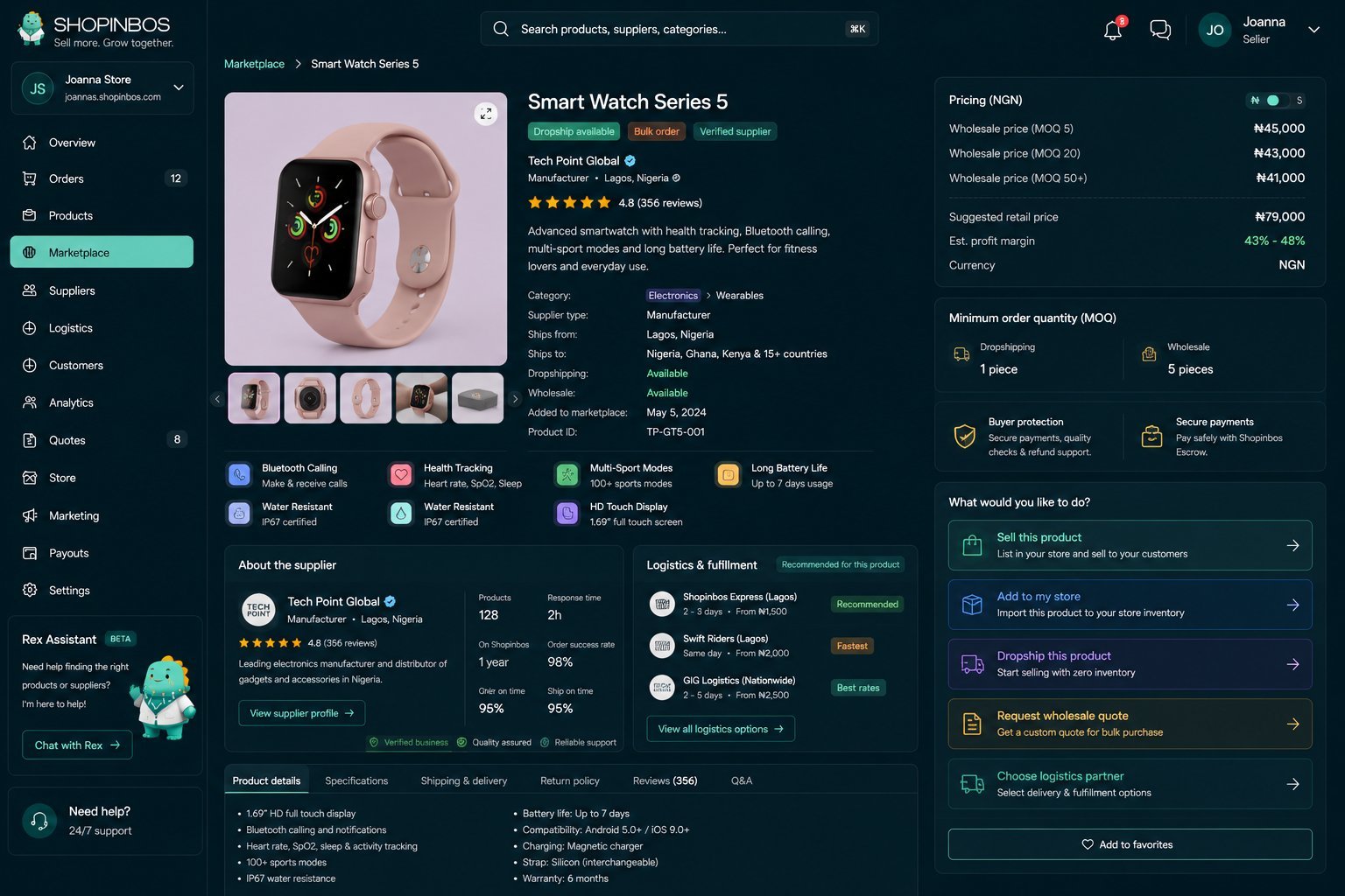 Add your products — or ours