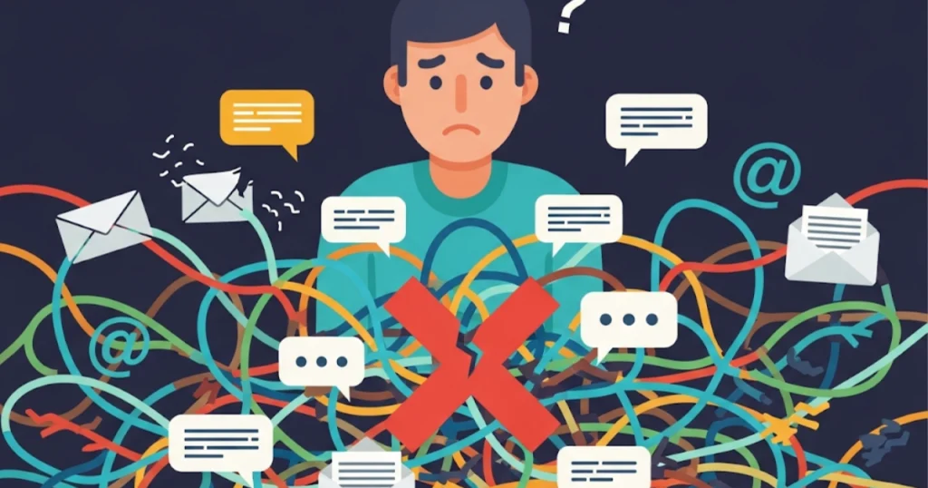 automated messages mistakes