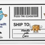 Product Label for Shipping