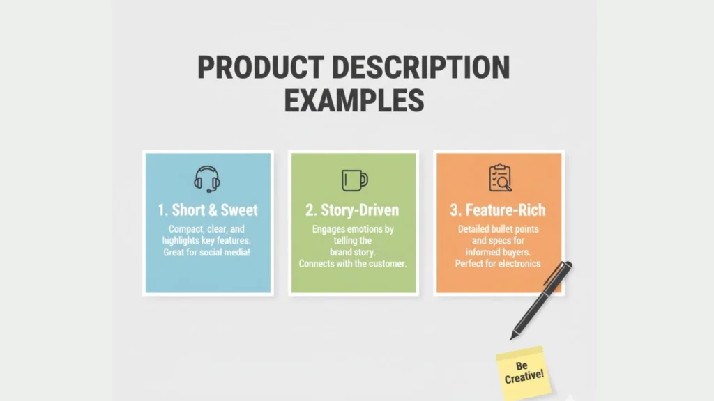 product description examples