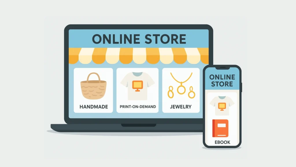 online store products