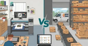 print on demand vs dropshipping