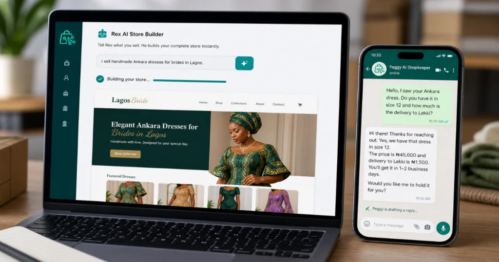 AI online store builder