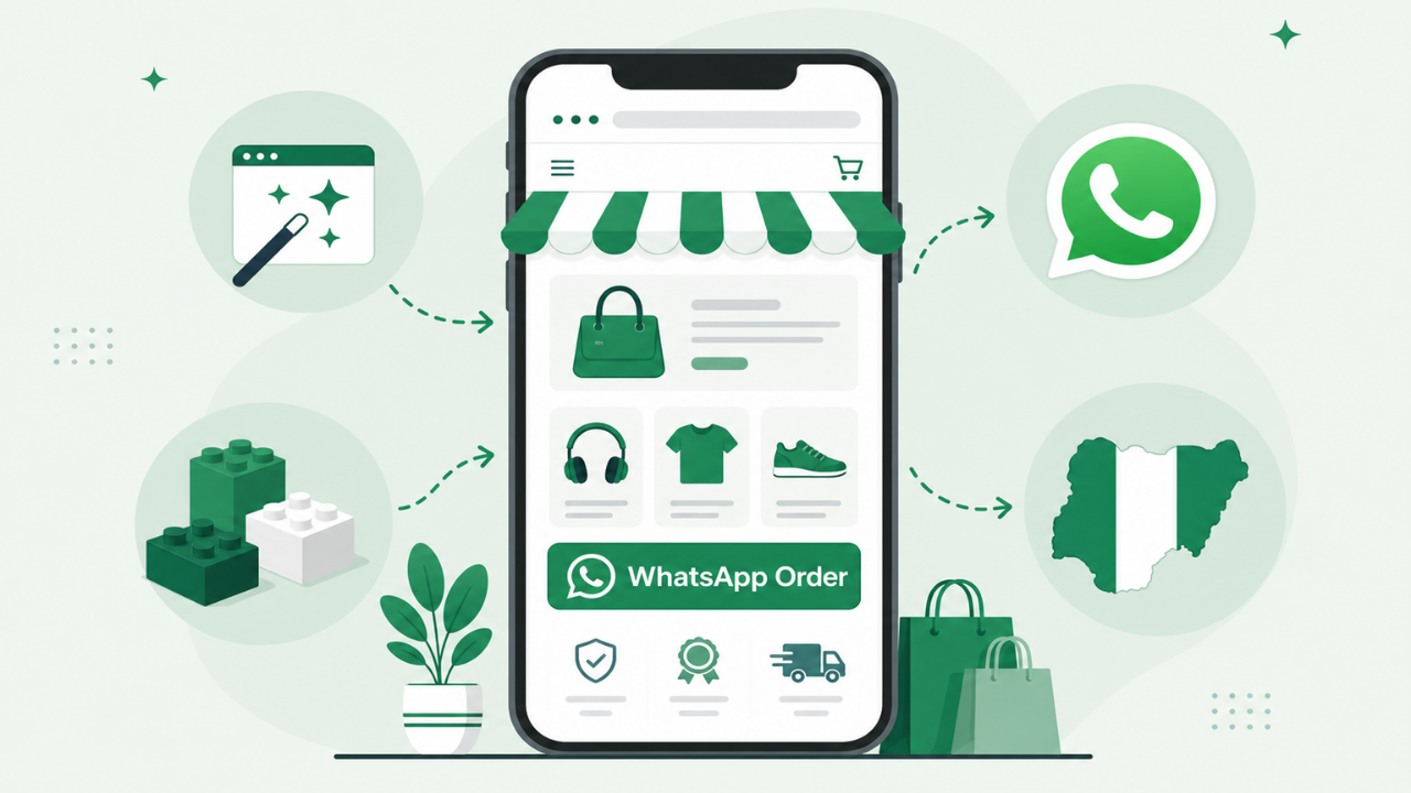 Best Online Store Builder for WhatsApp Vendors in Nigeria