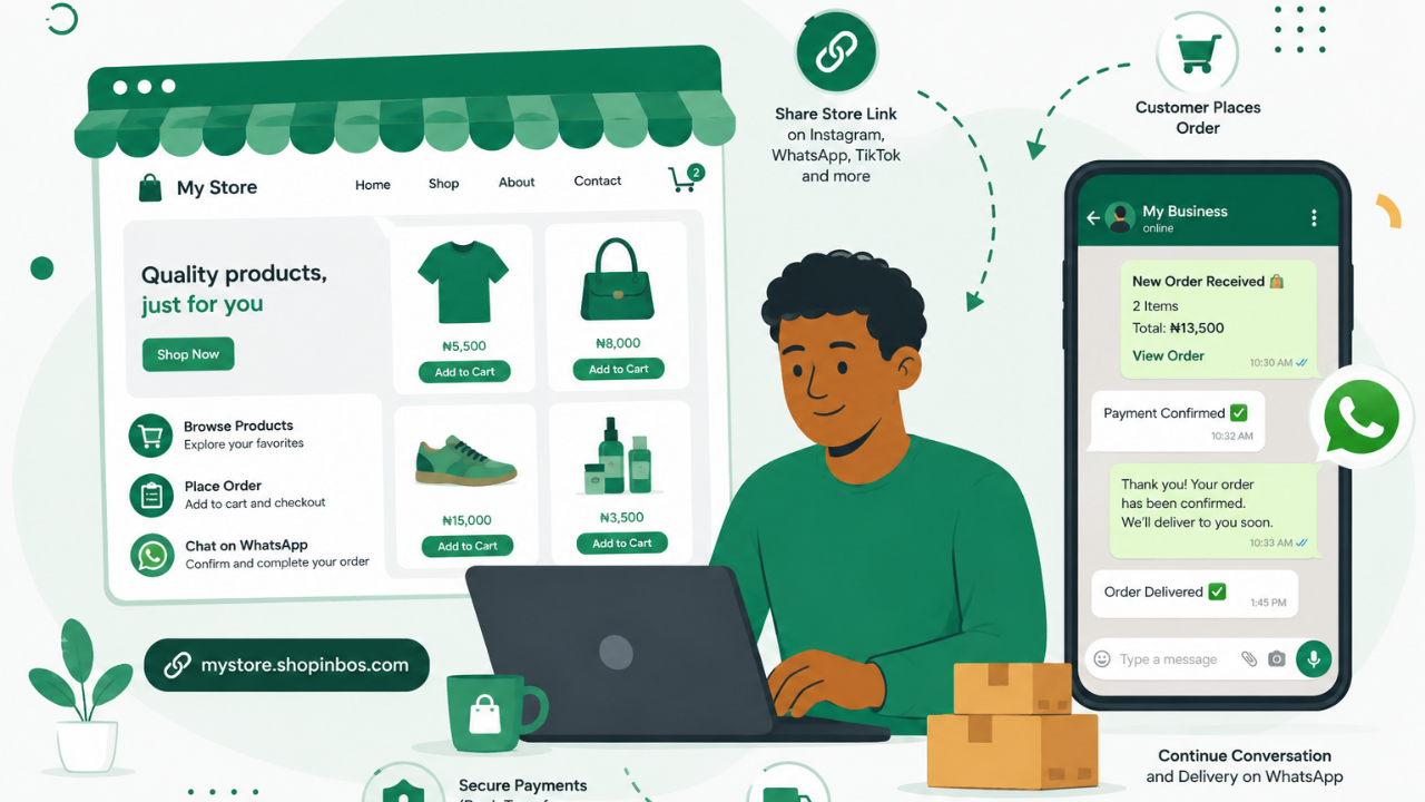How to Turn WhatsApp Into an Online Store in Nigeria